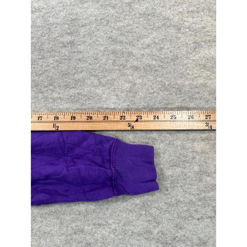 Nike Hoodie Womens Small Purple Just Do It Graphic Ribbed Trim Kangaroo Pocket